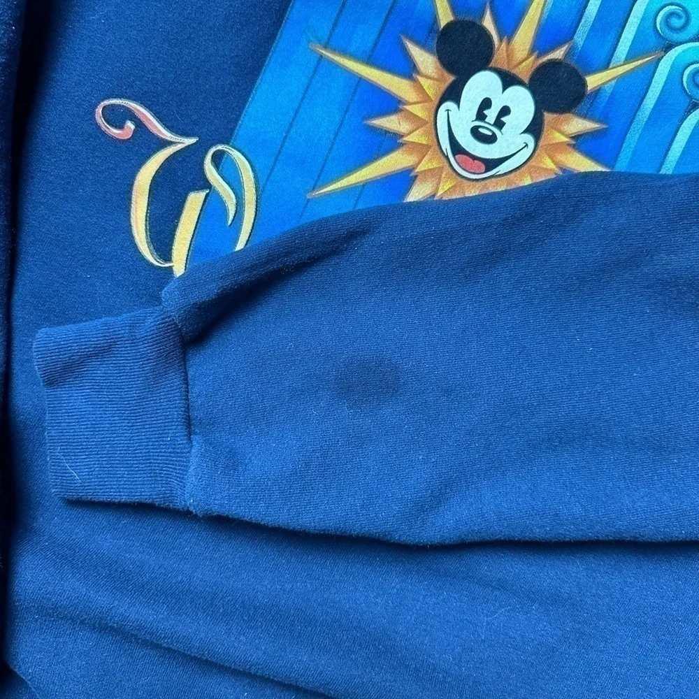 Disney blue women’s Pull over long sleeve California S - Picture 3 of 7